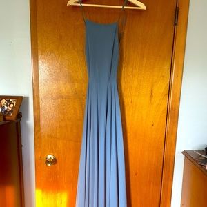 Blue spaghetti strap Lulu’s dress